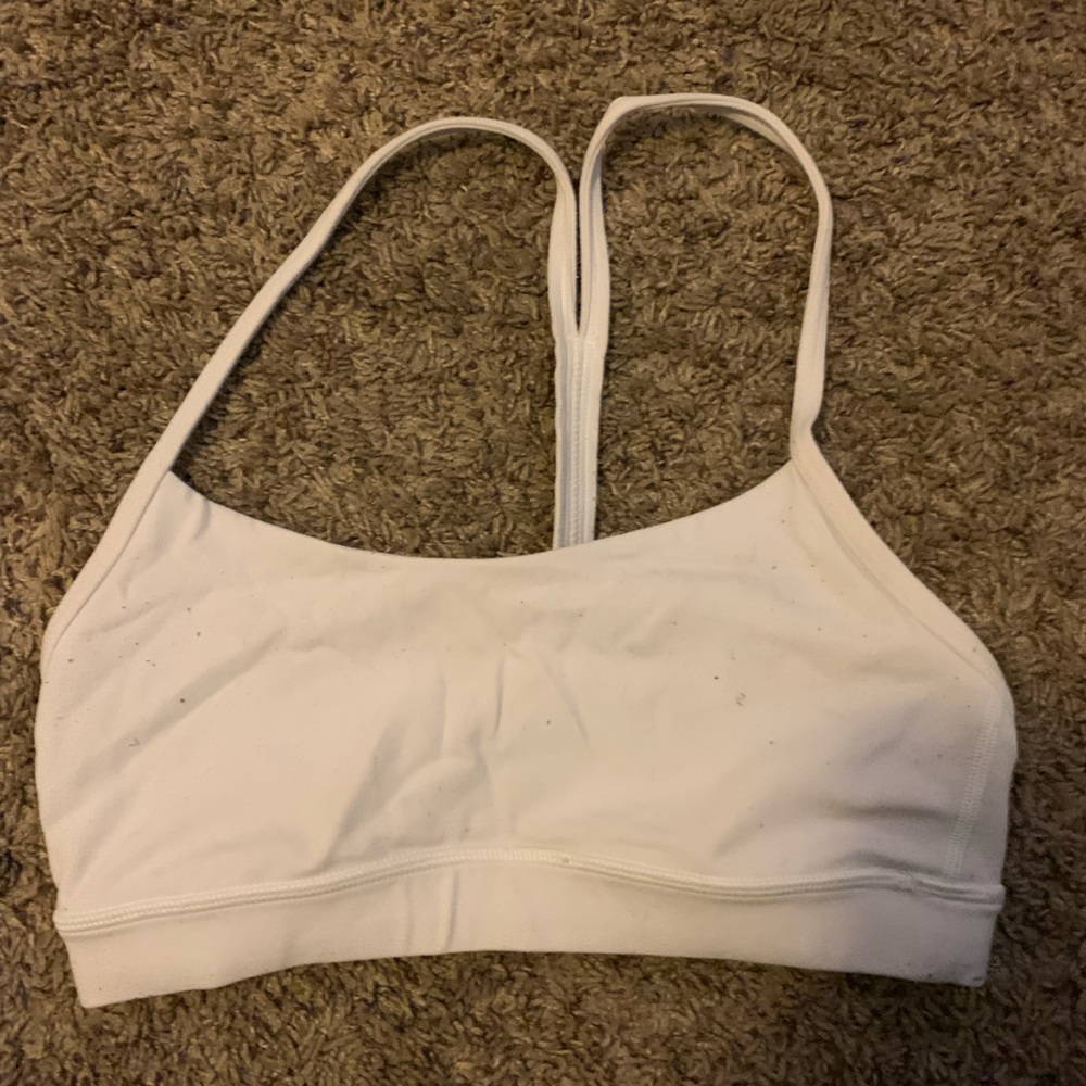 White Lululemon Bra